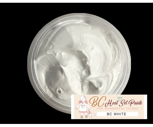 BC Heat Set Paints - White  (10 gram)